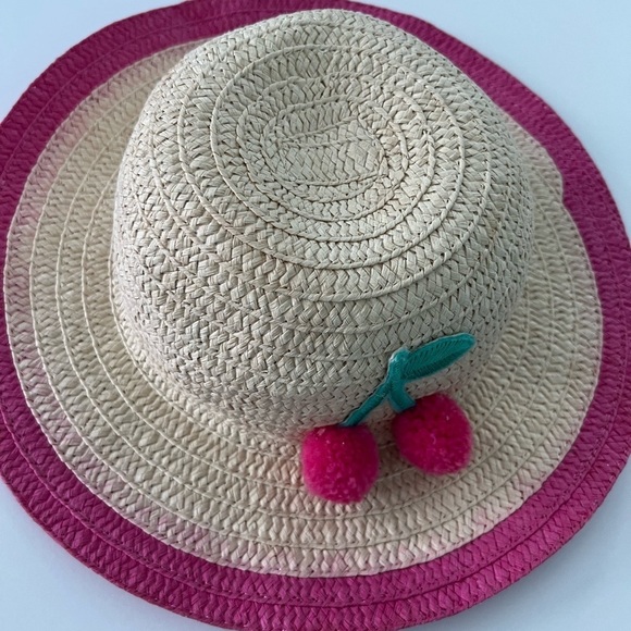 Cherry sun hat for girls - Picture 4 of 8